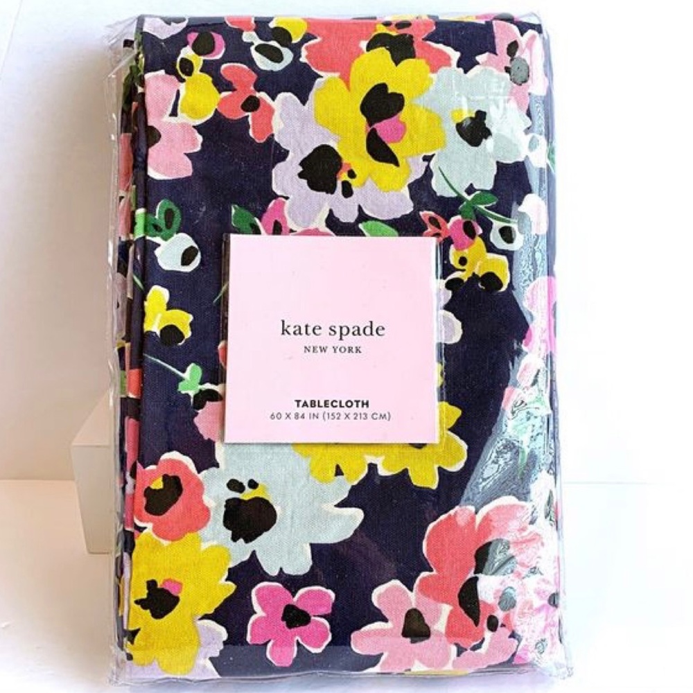 Kate Spade Wildflower Bouquet Tablecloth